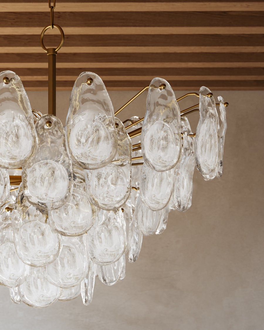 Hudson Valley Lighting DARCIA Chandelier — Aged Brass