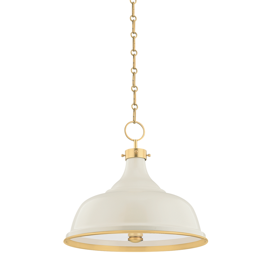 Hudson Valley Lighting Painted No. 1 Pendant — MDS300-AGB/OW