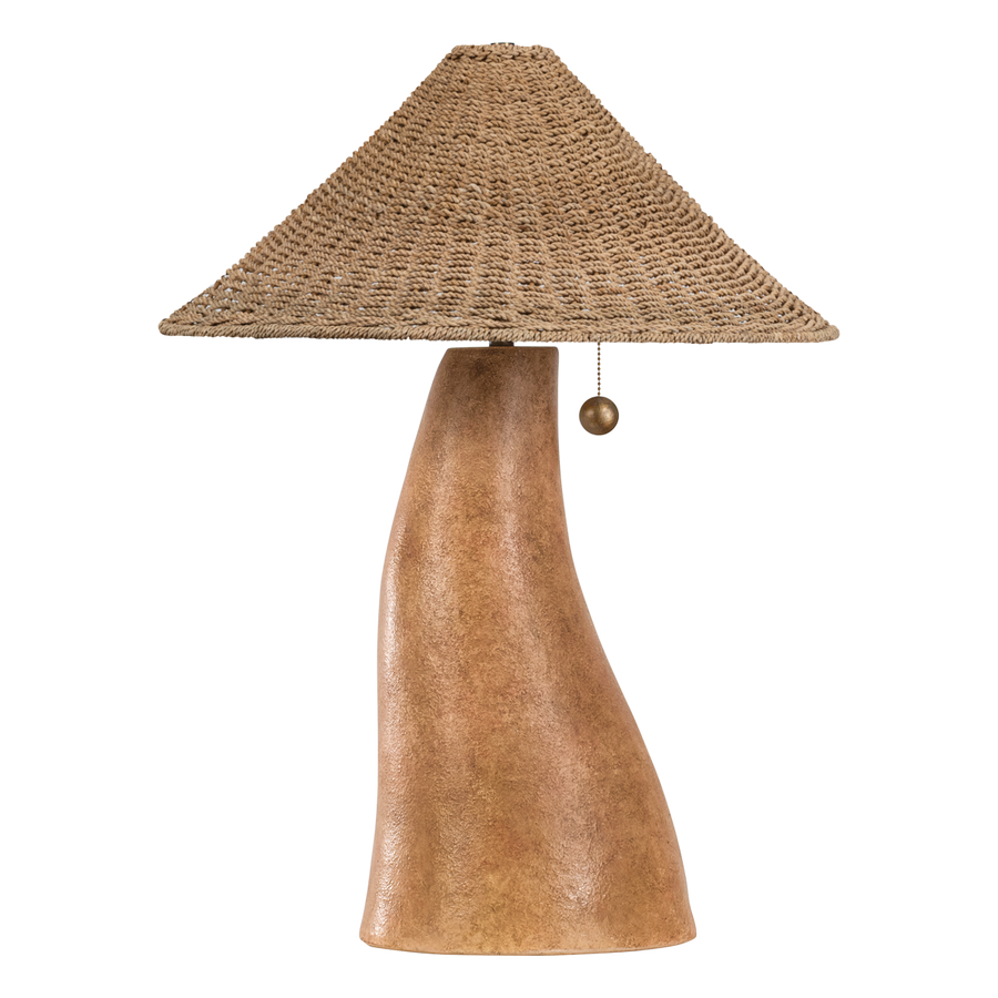 Troy Lighting Seyla TABLE LAMP — PTL1128-PBR/CAT