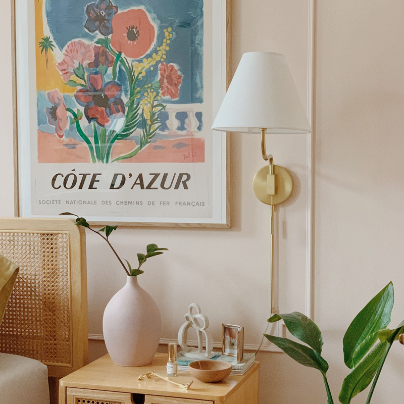 Mitzi Patti Plug-In Sconce — HL240101-AGB