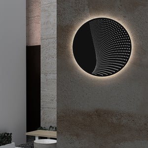 Dotwave™ Sconces & Wall in TEXTURE BLACK thumbnail 2