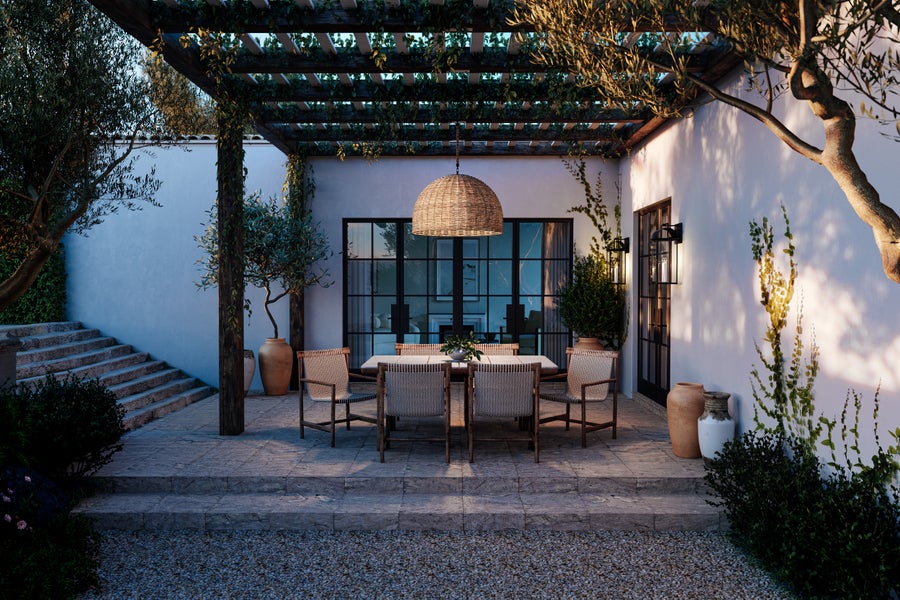 Troy Lighting Huxley Exterior Pendant — F2034-TBZ