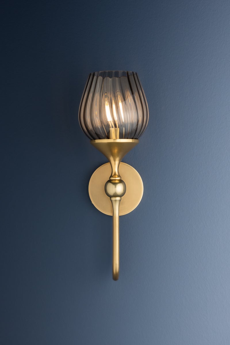 Hudson Valley Lighting CHATTON Wall Sconce — Aged Brass
