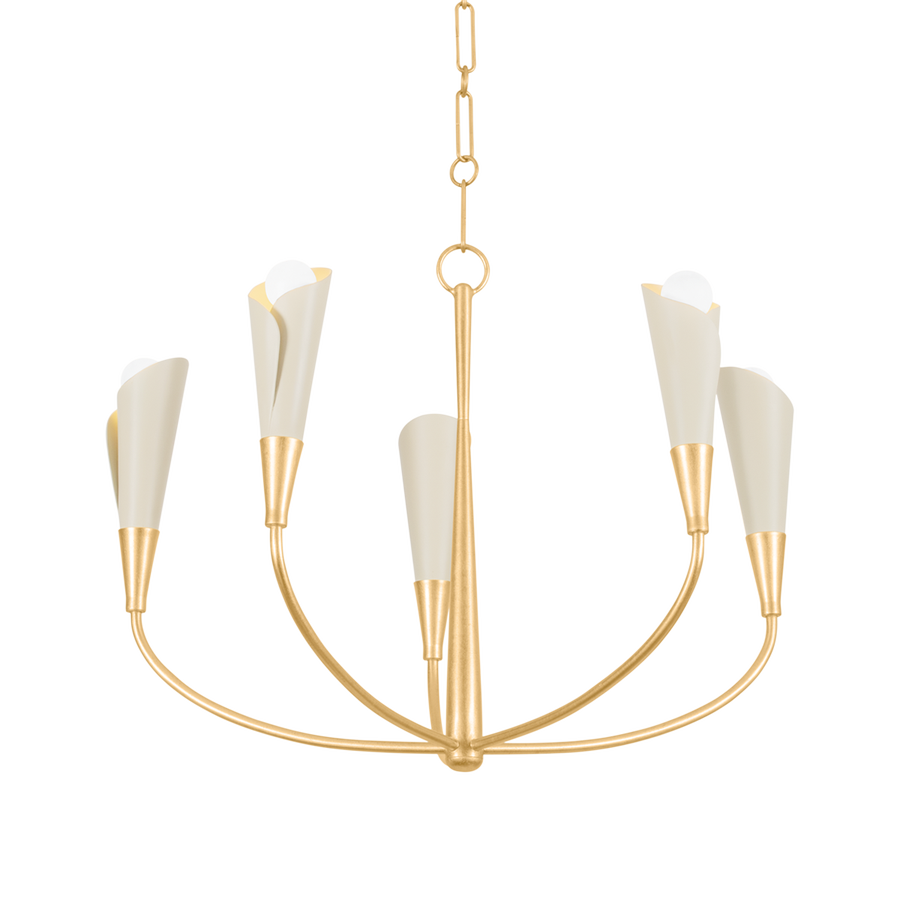 Hudson Valley Lighting MONTROSE Chandelier — 3155-VGL/SSD