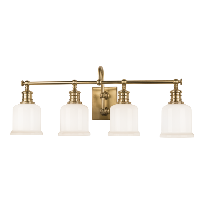 Hudson Valley Lighting Keswick Bath and Vanity — Aged Brass