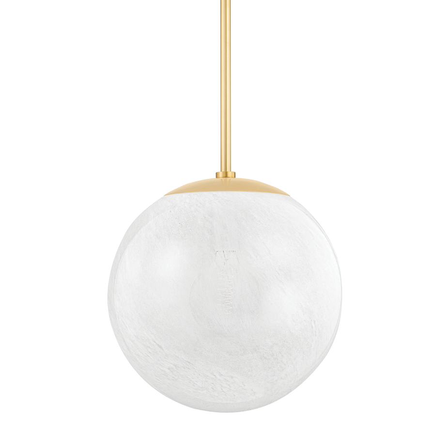 Hudson Valley Lighting Burlington Pendant — Aged Brass