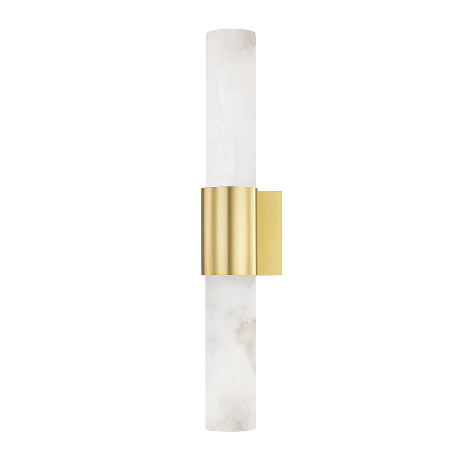 Hudson Valley Lighting Barkley Wall Sconce — Aged Brass