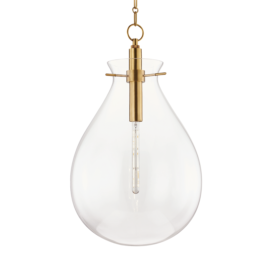 Hudson Valley Lighting Ivy Pendant — Aged Brass
