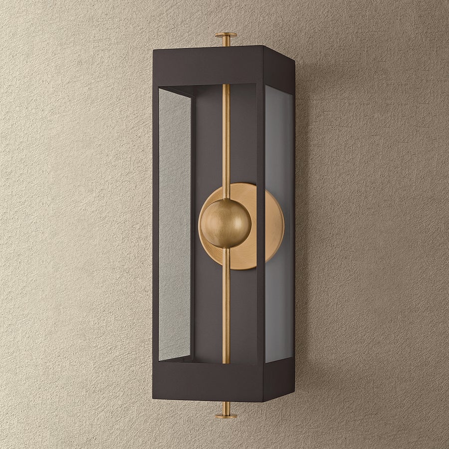 Troy Lighting Garvey Wall Sconce — B4927-TBZ/PBR