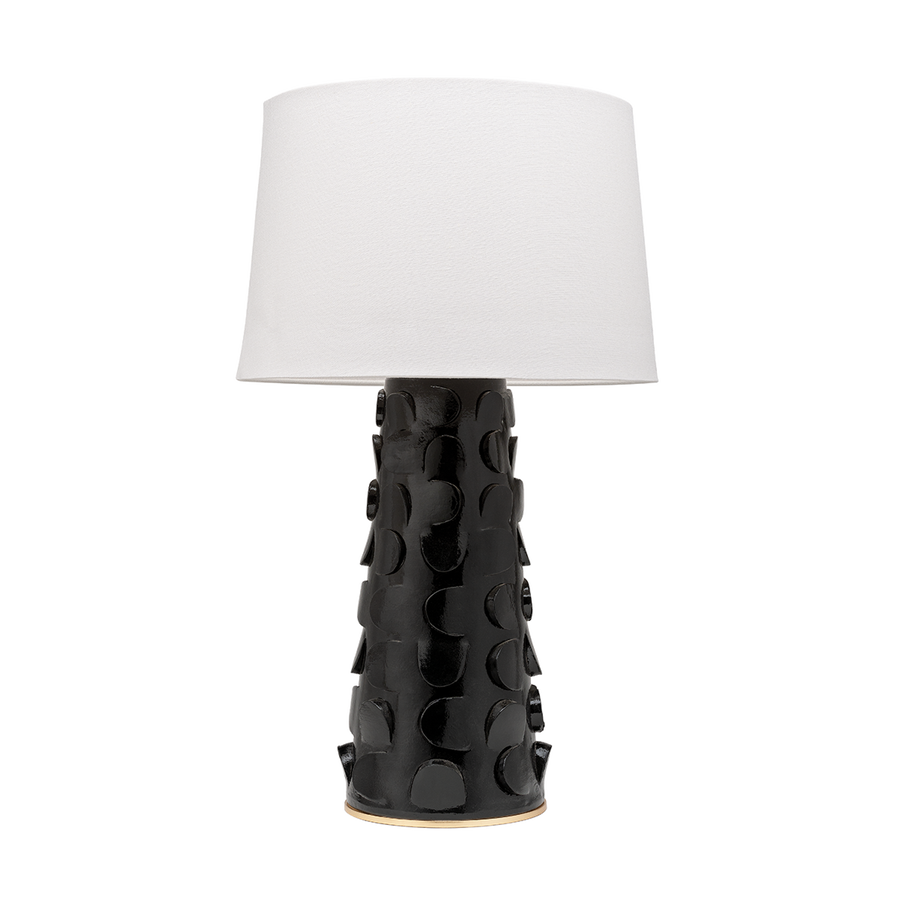 Mitzi Naomi Table Lamp — HL335201-BLK/GL
