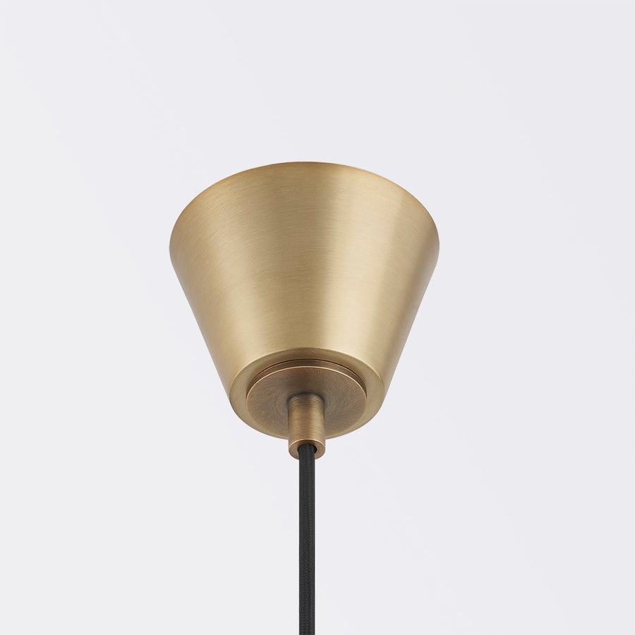 Troy Lighting FONTANA Pendant — F7618-PBR/SBL