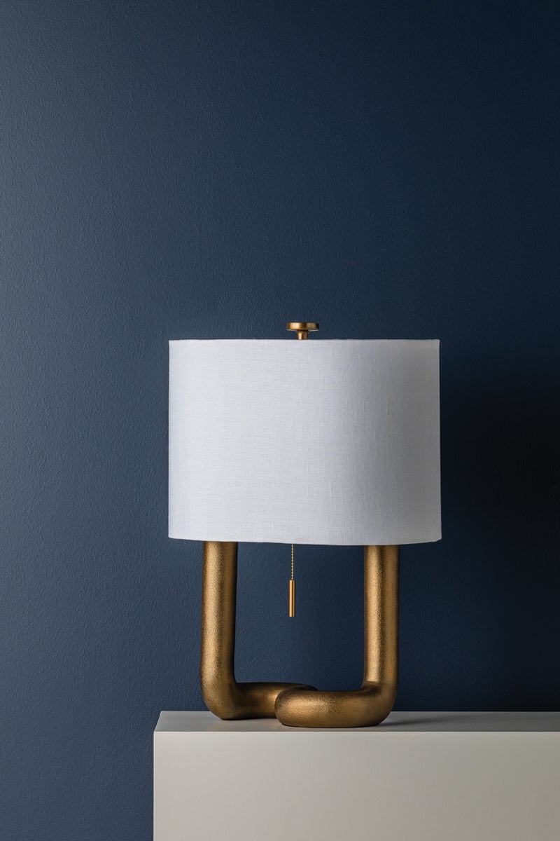 Hudson Valley Lighting ARMONK Table Lamp — Aged Brass