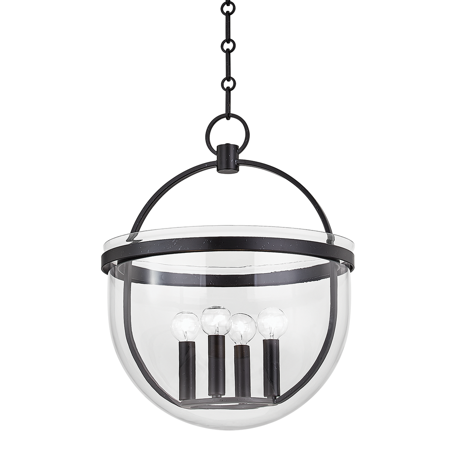 Hudson Valley Lighting Malloy Lantern — Aged Iron