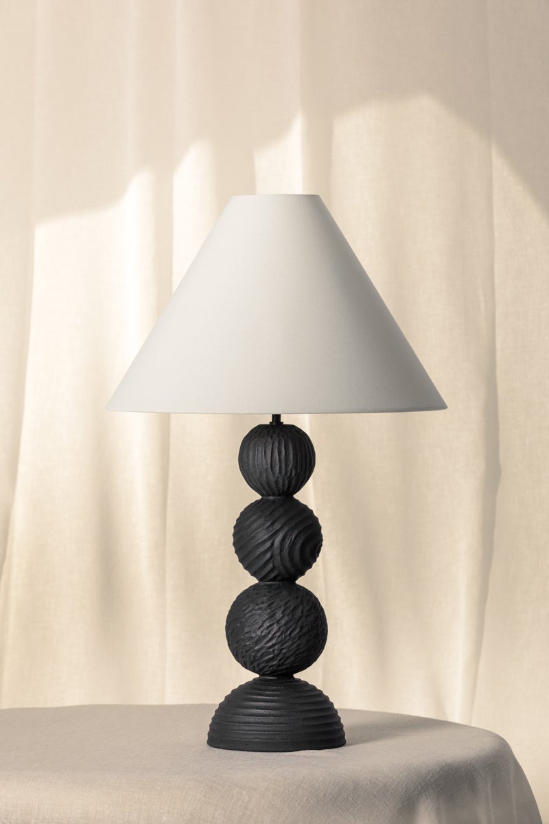 Troy Lighting Miela TABLE LAMP — PTL1530-FOR/CBF
