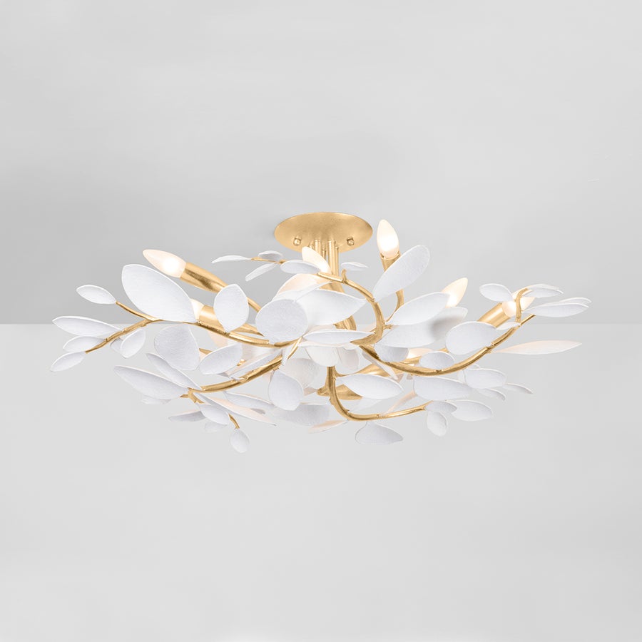Hudson Valley Lighting MARABEC Semi Flush — 2232-VGL/WP