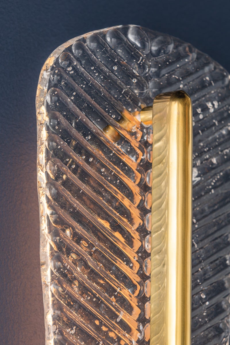 Hudson Valley Lighting PASSAIC Wall Sconce — Aged Brass