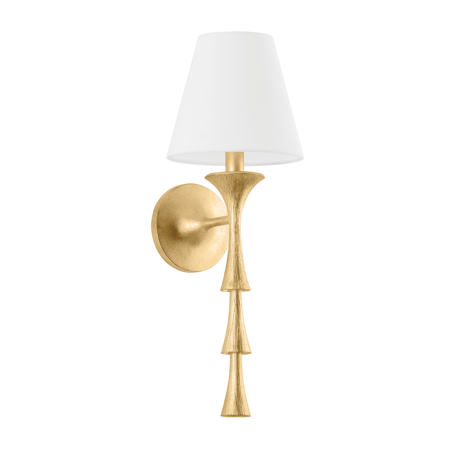 Hudson Valley Lighting VAILS GATE Wall Sconce — Vintage Gold Leaf