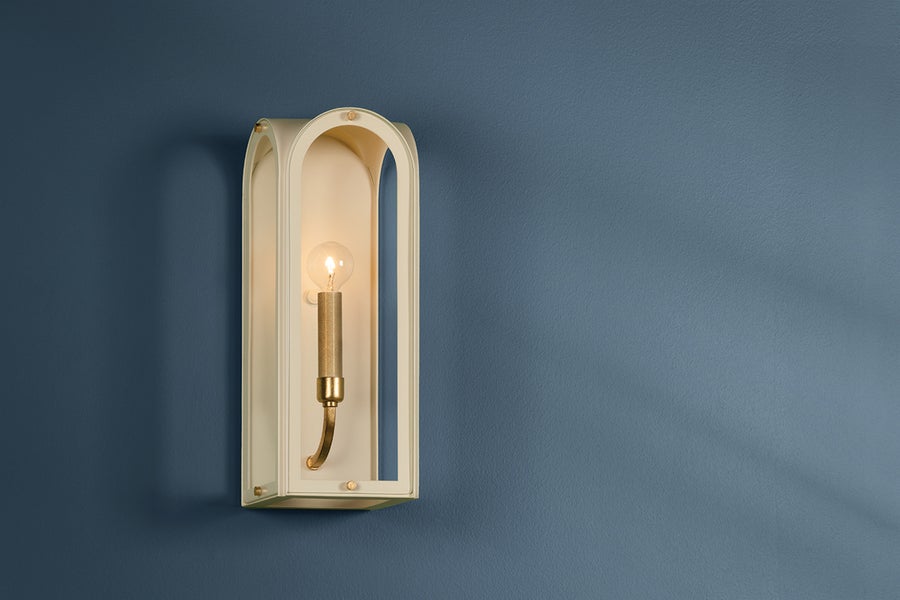 Hudson Valley Lighting LINCROFT Wall Sconce — 6606-VGL/SSD