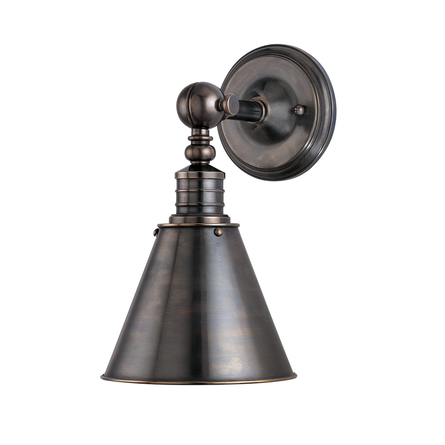 Hudson Valley Lighting Darien Wall Sconce — Distressed Bronze