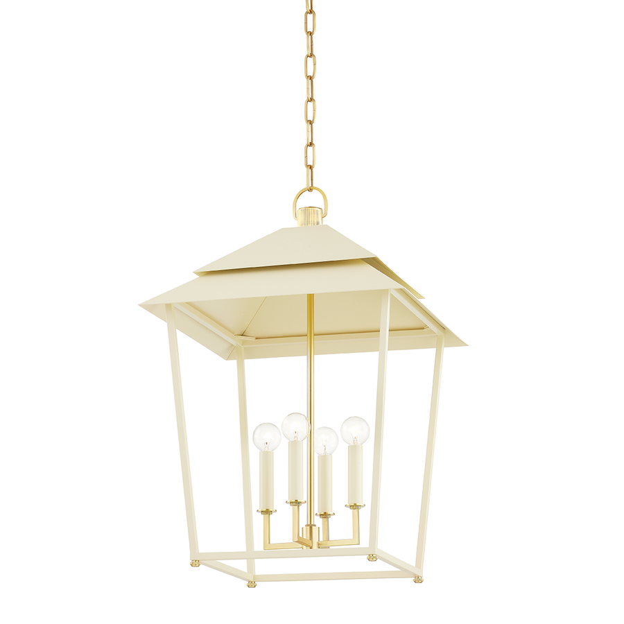 Hudson Valley Lighting Natick Lantern — 5127-AGB/SSD