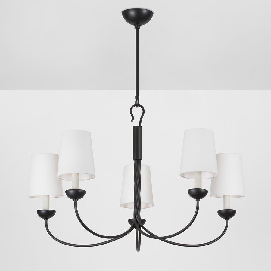 Hudson Valley Lighting MONTPELIER Chandelier — Aged Iron