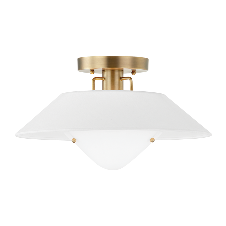Troy Lighting Otto Flush Mount — C8416-PBR