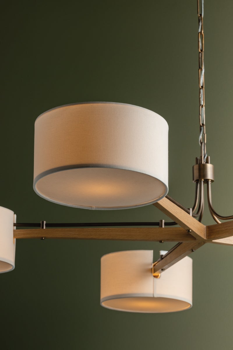 Troy Lighting MAILO CHANDELIER — F5665-PBR