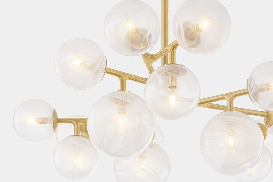 Corbett Lighting GLASGOW Chandelier — 488-47-VPB
