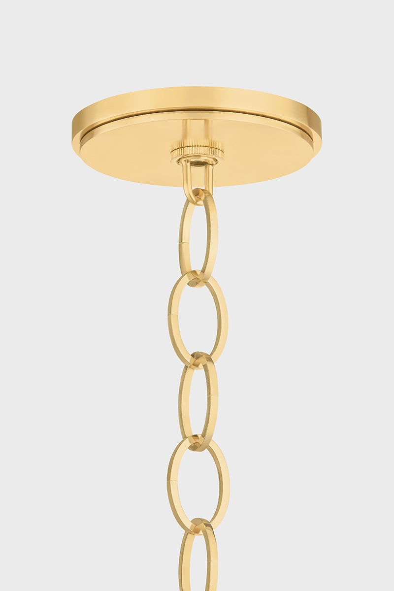 Hudson Valley Lighting Enosburg Pendant — Aged Brass