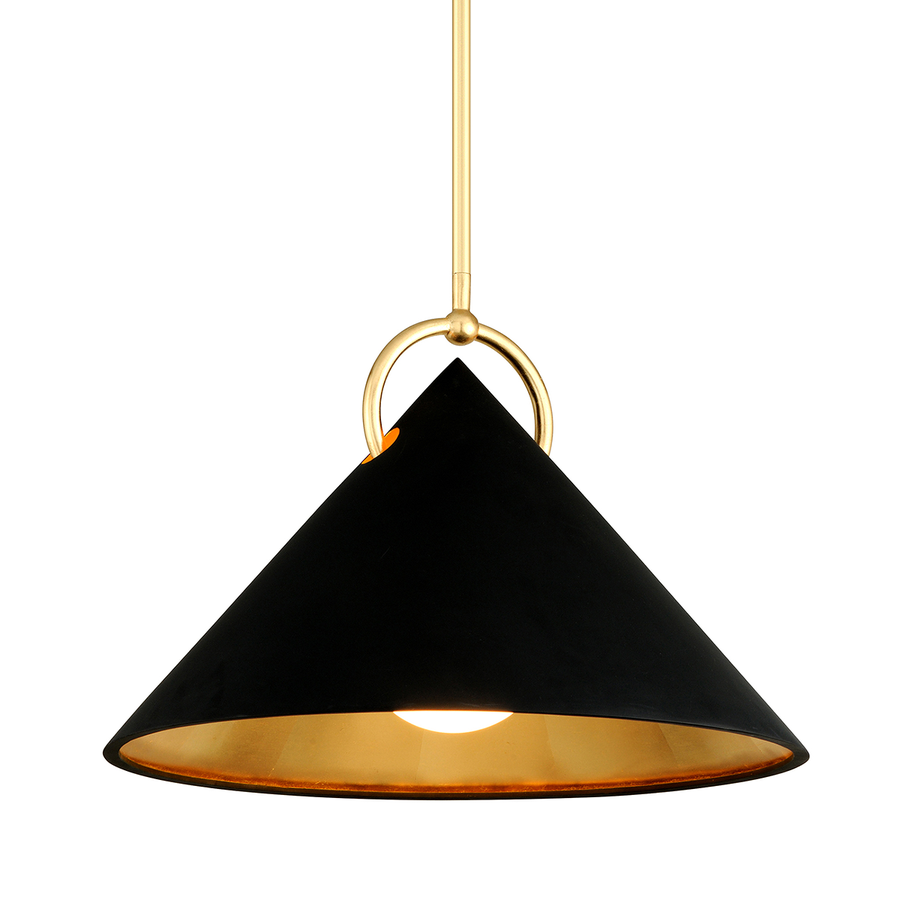 Corbett Lighting Charm Pendant — 289-41-GL/SBK
