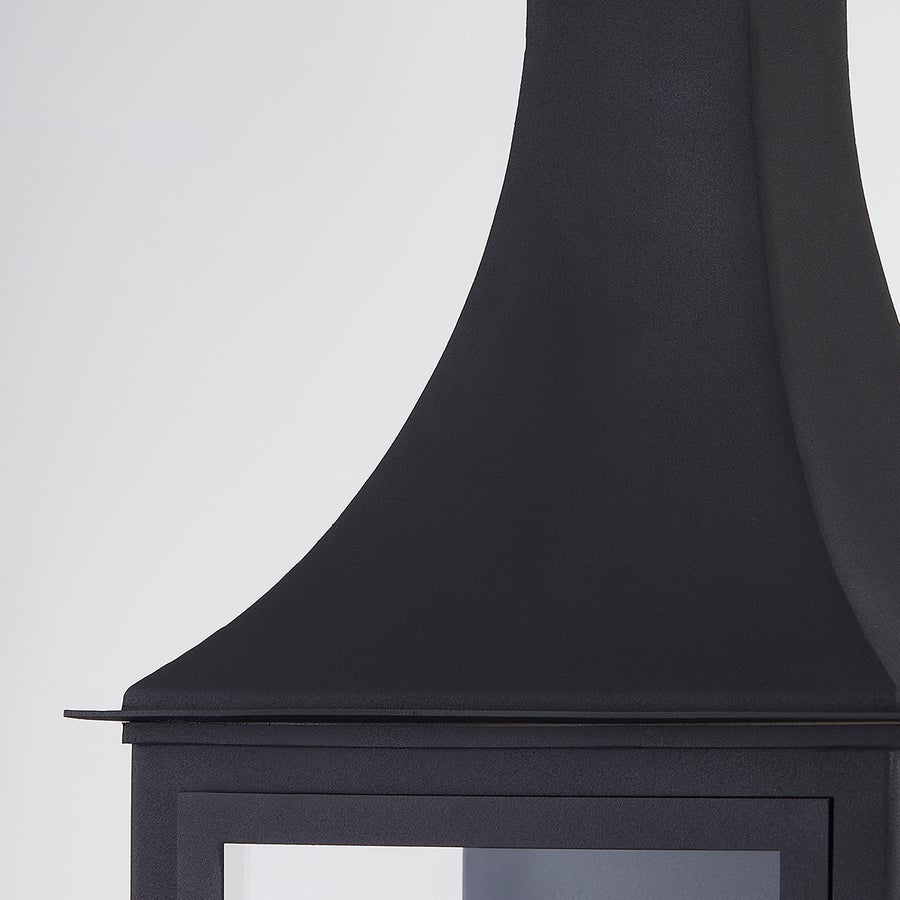 Troy Lighting Wes Exterior Wall Sconce — B7831-PBR/TBK