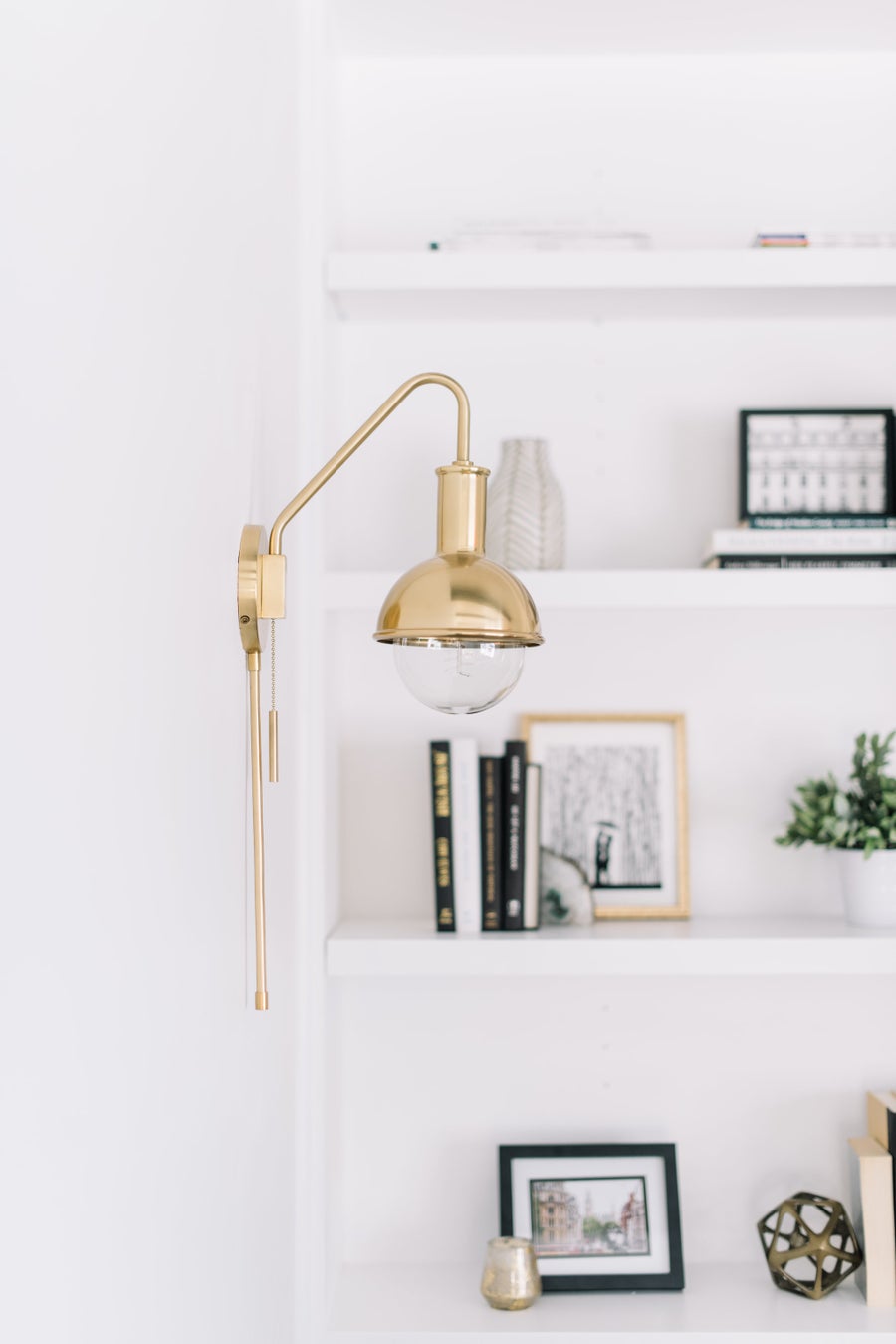 Mitzi Riley Plug-In Sconce — HL111101-AGB