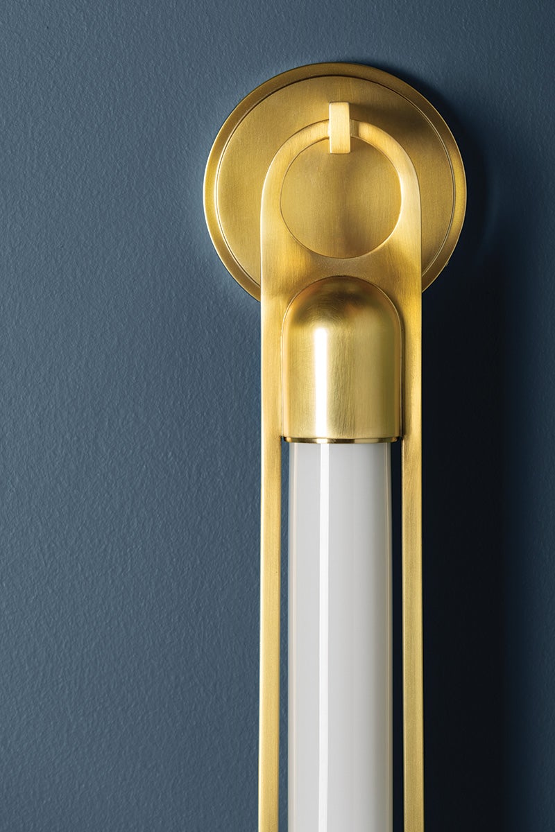 Hudson Valley Lighting BETHLEHEM Wall Sconce — Aged Brass