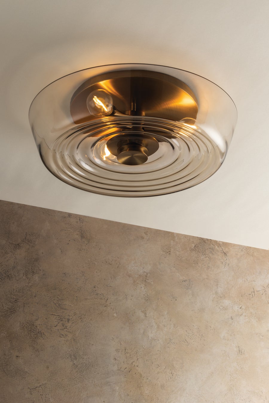 Troy Lighting Theodore Flush Mount — C3916-PBR