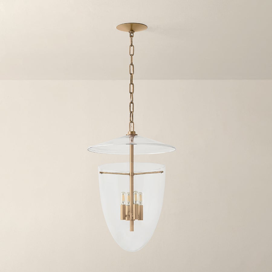 Troy Lighting TULLY LANTERN — F4418-PBR