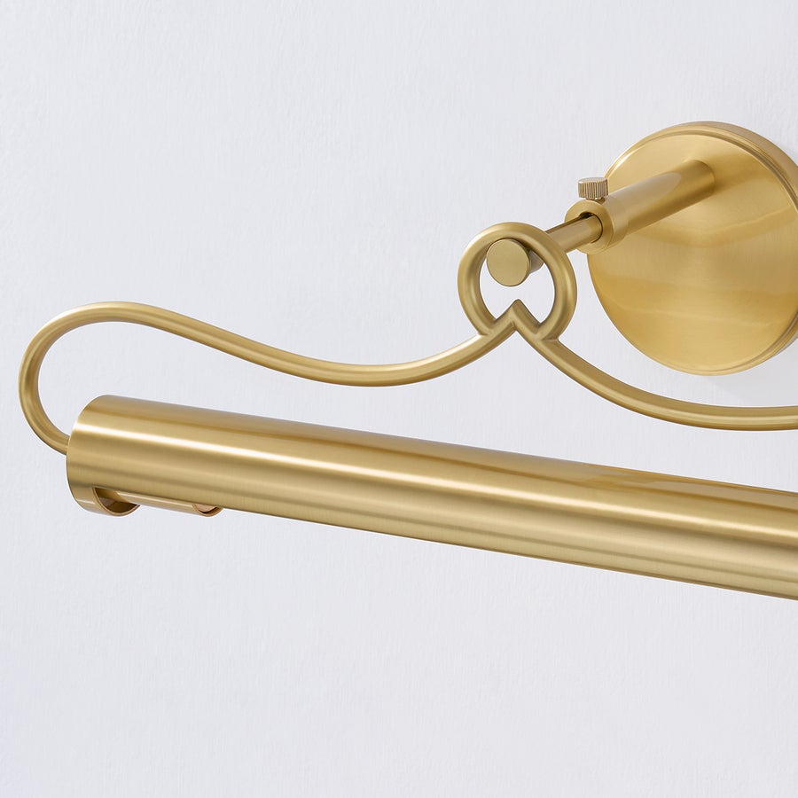 Hudson Valley Lighting BERUN Picture Light — Aged Brass