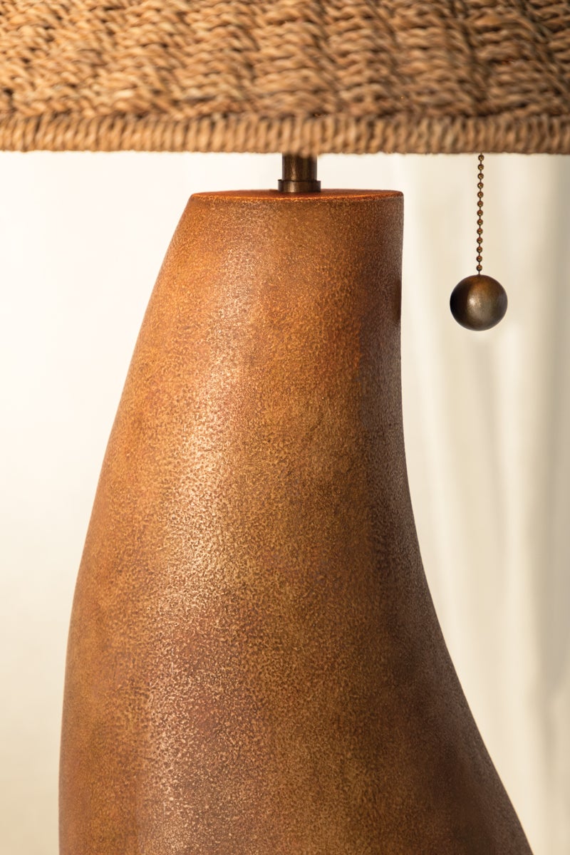 Troy Lighting Seyla TABLE LAMP — PTL1128-PBR/CAT