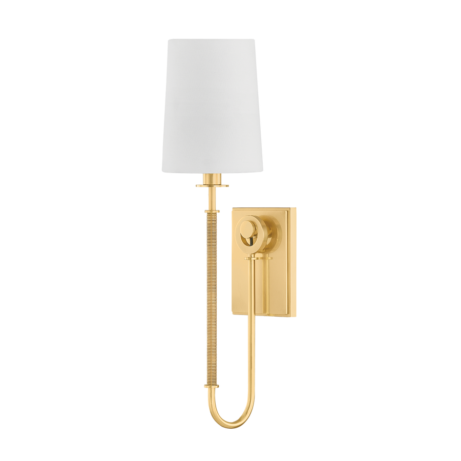 Hudson Valley Lighting GLENMONT Wall Sconce — Aged Brass