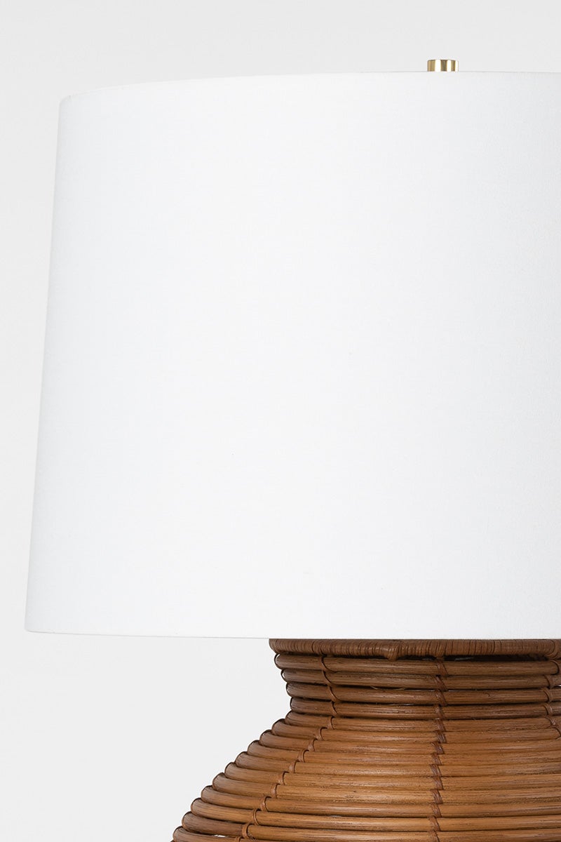 Hudson Valley Lighting Newark Table Lamp — Vintage Gold Leaf