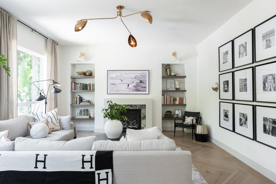 Hudson Valley Lighting Avondale Semi Flush — Aged Brass