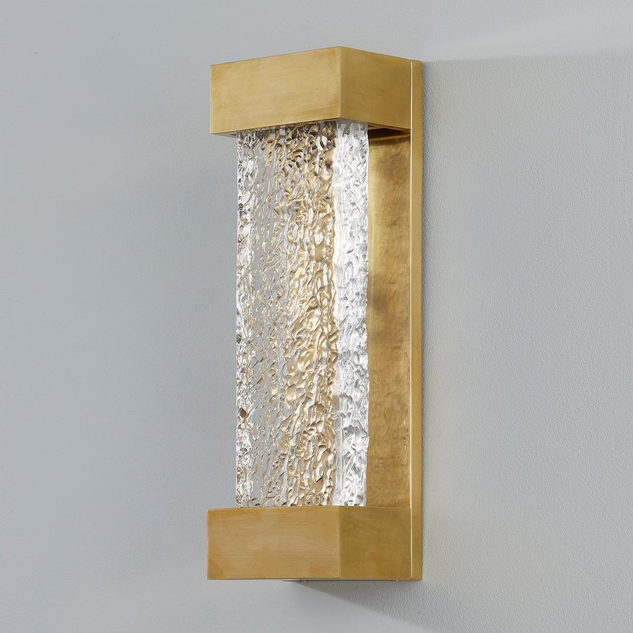 Hudson Valley Lighting Wharton Wall Sconce — Aged Brass