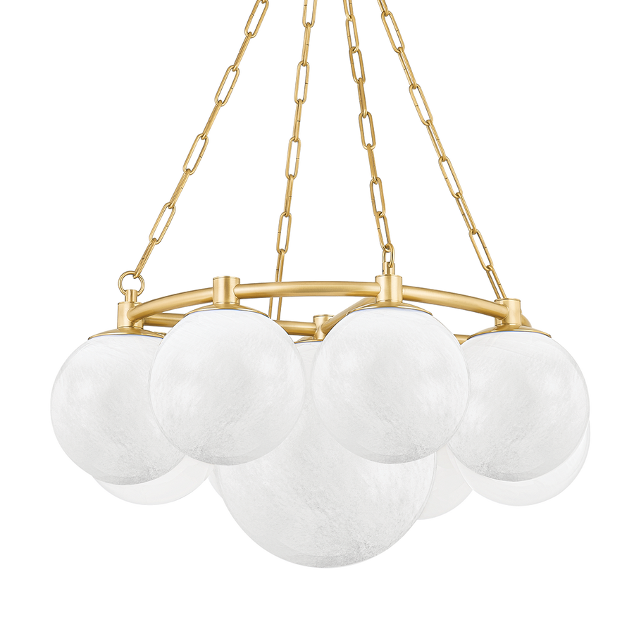 Hudson Valley Lighting THORNWOOD Chandelier — Aged Brass