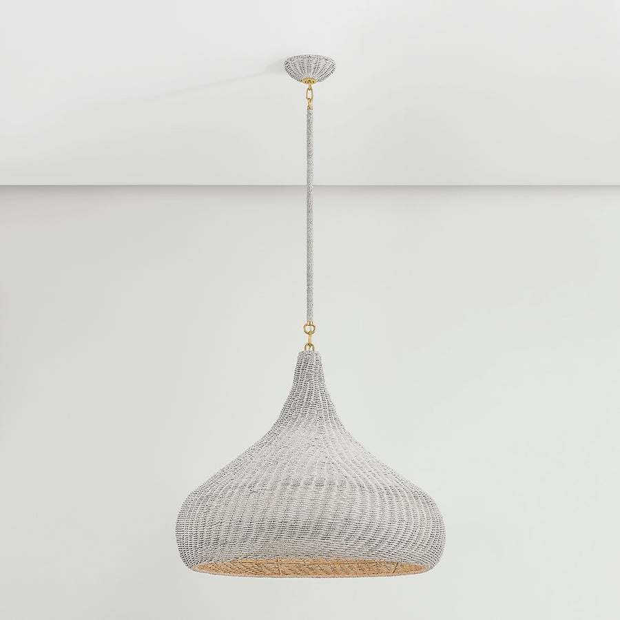 Hudson Valley Lighting HAMPSTEAD Pendant — Aged Brass
