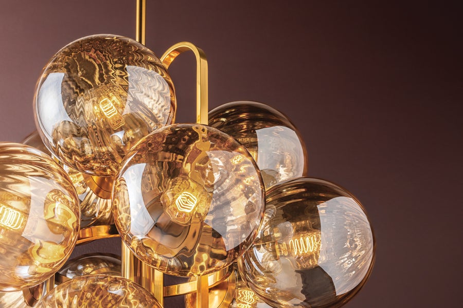 Corbett Lighting CRONUS Chandelier — 476-34-VPB