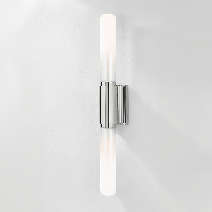 Hudson Valley Lighting COLRAIN WALL SCONCE — Polished Nickel