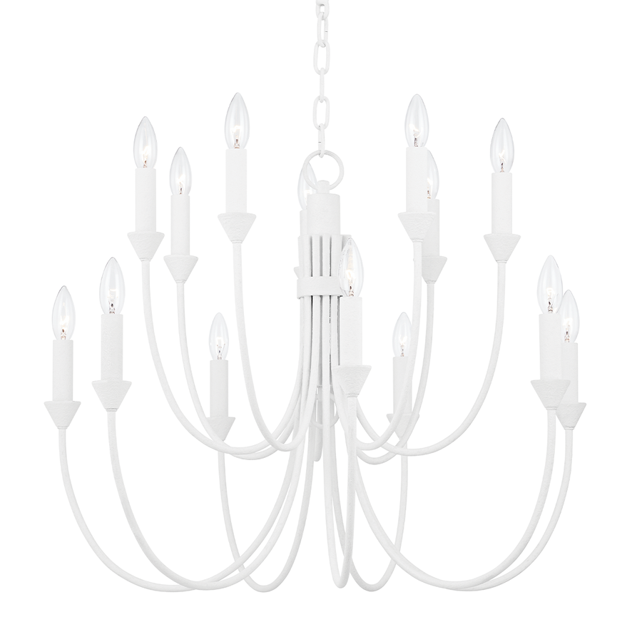 Troy Lighting Cate Chandelier — F1014-GSW