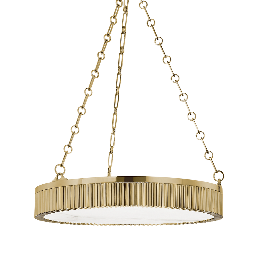 Hudson Valley Lighting Lynden Chandelier — Aged Brass