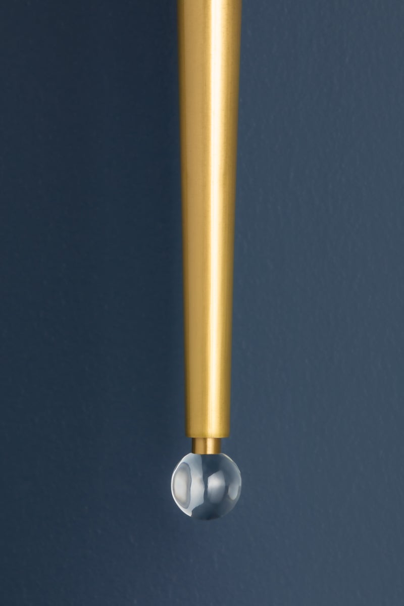 Hudson Valley Lighting Rockland Wall Sconce — Aged Brass
