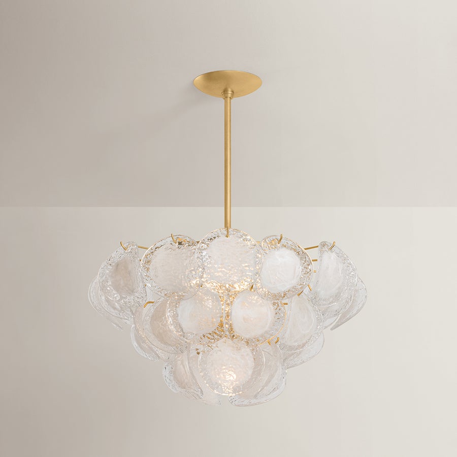 Hudson Valley Lighting Cedar Hill Chandelier — Vintage Gold Leaf