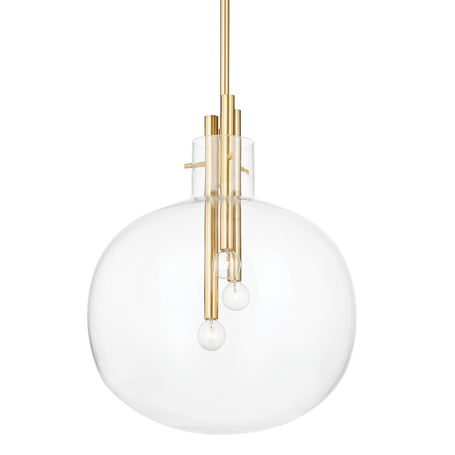 Hudson Valley Lighting Hempstead Pendant — Aged Brass
